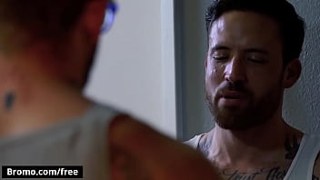 Preview 2 of Man Wanks And Cums - Jay Austin with Jordan Levine at Whore Alley Part 2 Scene 1 - Trailer preview - Bromo