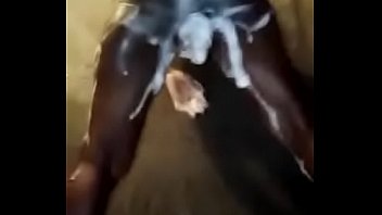 Preview 2 of Braiana - Ife masturbating with bottles