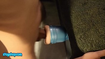 Preview 2 of Jacklin Fuke - Hot Big Cock Student Fucks His Fleshlight And Cum Hot Amateur