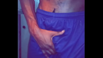 Preview 2 of Indian Local Sexy - Reason why I can&#039_t wear basketball shorts in public AMOSC: Mr.perfect903