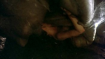 Preview 4 of 9 Inch Dick Seattle - Galaxy Of Terror Worm Scene (8H) Giant worm fucked the beautiful female officer,  her stomach was bulged from inside with its dick.
