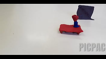 Preview 1 of 3d Pornfay - Pollazo se encuentra con dinosauria cachindisima y le parte el culo hasta correrse en la mesa de arte