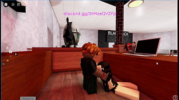 Preview 1 of Guru Lagi Ngajar Malah Bokep - Cheating Roblox girl takes bbc