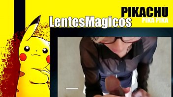 Preview 3 of Drivers Fuck School Girl - Rubia de lentes da una mamada a negro carita medio deforme