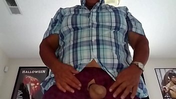 Preview 3 of Tried Up - Swinging my dick in slow motion we