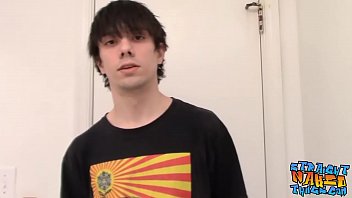 Preview 1 of Hardcore Brazzers Hd - Straight amateur tugging his fat cock until he cums