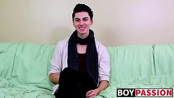 Preview 1 of Www Xxx Hd Indian Video - Interview leads to twink masturbating,  using a big dildo