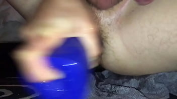 Preview 4 of Xvideos Comm - Asshole gape large fist dildo