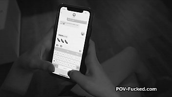 Preview 1 of Desk Mana Or Beta - Sexting leads to fun with a big white cock