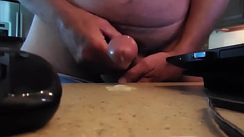 Preview 4 of Hardly Moaning - playing with my cock