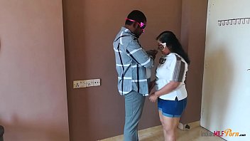 Preview 2 of With Cild - Indian milf aunty shanaya fucked in standing position