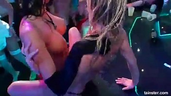 Preview 2 of Www Sxey 19 - Dancing beauties fucking in the club