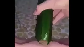 Preview 4 of Yoga Film - Hot masturbation using cucumber