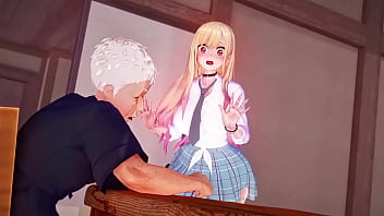 Preview 1 of Amateur Mature Scat - Marin Kitagawa tiene una relaci&oacute_n secreta (Ntr)