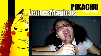 Preview 2 of Flim Type - Colegiala sucia con lentes edad 20 a&ntilde_os aprendiendo a mamar