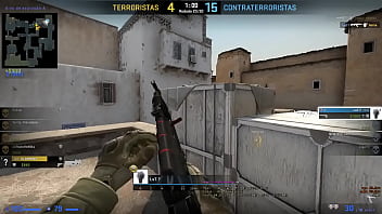 Preview 2 of Hijabi Pov - FUDI com Dois na varanda e o corno veio que nem cavalo