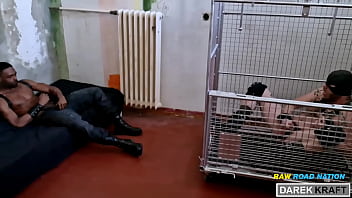 Preview 1 of Ariel X - FUCKING THE CAGED CUMSLUT