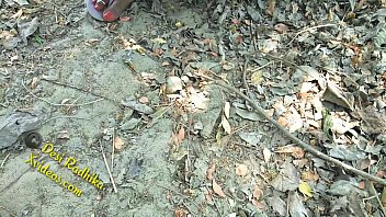Preview 1 of Korian Xxx Movies Hd - Desi Indian Outdoor Jungle Sex In Saree