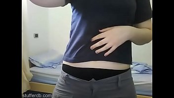Preview 1 of Sex In Car Driving - Coke and mentos belly bloat
