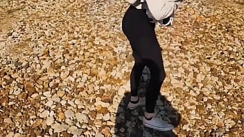 Preview 1 of Very Nice Old Xxxv - Blonde im Wald gefickt - Wiki Cum