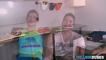 Preview 1 of Blowjob By Virgo Girl - Davey Anthony And Alex Maxim
