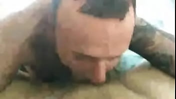 Preview 3 of Norwayi Muslim Hljabsex - Eating daddy cock