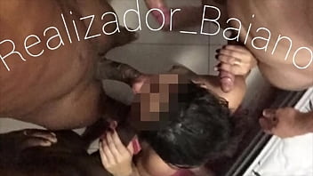 Preview 1 of Boy Mature Caught - brazillian bull,  Realizador Baiano em despedida de solteira em salvador,  dupla penetra&ccedil_&atilde_o gangbang 5 homens amador[Parte 3] Menage masculino varios machos pra putinha casada em salvador marido corno nem sonha 1 dia antes do casa