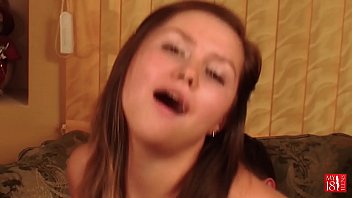 Preview 3 of Ali Bhatt Nangi Nude Xxx - MY18TEENS - Threesome Party - Guys Fucking Young Babe and FacaiL! Closeup!