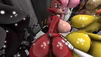 Preview 4 of Arabian Rough Sex - male on she makes fnaf