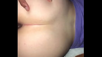 Preview 2 of Tied Up Guy Strapon - Slutwife Dani gets fucked from behind