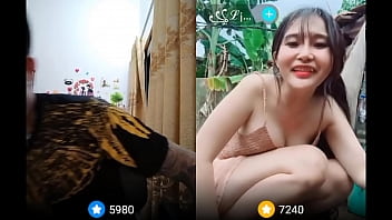 Preview 2 of Sekis Uzbek - girl bigo v&uacute_ to