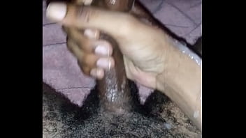 Preview 4 of Barporn - Nice cumshot out of my chocolate rocket!!!