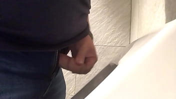Preview 3 of Hungry Bade Boy - Public Toilet Cumshot