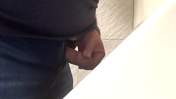 Preview 4 of Hungry Bade Boy - Public Toilet Cumshot