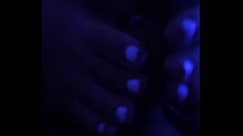 Preview 1 of Threesome Boobjob - My wife giving a foot job