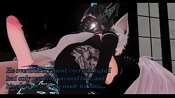 Preview 3 of Filipina Girl Sex To Black Guy - Vampire has his way with Twink Trespasser (NO VOICE ACTING,  NARRATED/SUBTITLED)