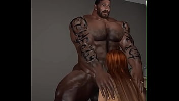 Preview 1 of Lesbianas Rosando Sus Panochas - big duane brown cums down lucky chicks throat