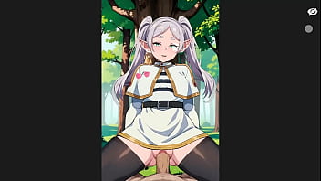 Preview 1 of Jenna Firecrotch - Ohh My Waifu Frieren Cowgirl