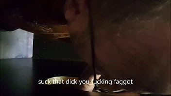 Preview 2 of Polo Dam - me sucking cock at a gloryhole