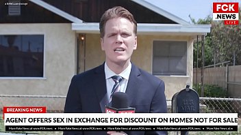 Preview 1 of Blackx Rose 92 - FCK News - Agent Offers Sex In Exchange For Discount On Homes