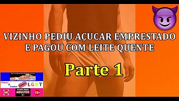 Preview 1 of Double Style - Conto Er&oacute_tico: VIZINHO ROLUDO PEDIU UM COPO DE A&Ccedil_&Uacute_CAR EMPRESTADO E PAGOU COM LEITE QUENTE NO MEU RABO