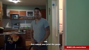 Preview 2 of Teen Sex Hd Puta - Bisex Hunks Fucking a Queer
