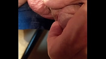 Preview 3 of Mistress Reina Turkey - Tw.eedheads squeezes precum out of cock