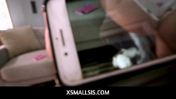 Preview 3 of Diciplin Hot - XsmallSis  -  Hot Teenie Stepsis Helps Me Lose My Virginity- Mia Kay