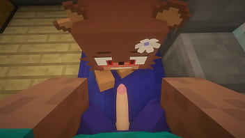 Preview 2 of Hores And Boy Xxx Vudeo - bitch gives me a blowjob. Minecraft