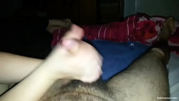 Preview 1 of Sexy Russian Gril - Good chubby wife hand job