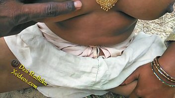 Preview 3 of Putas Bajitas - Hot Desi Jungle Sex Village Girl Fucked By BF With Audio Awesome Boobs