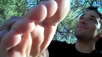 Preview 2 of Webcam Ass Strip - handsome feet