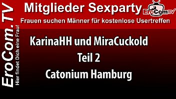 Preview 1 of Blackmailing Mom - Junge d&uuml_nne teen und geile vollbusige Milf machen bei Sperma Porno Party mit