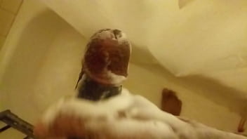 Preview 1 of Gril Glosbe - Shower stroking